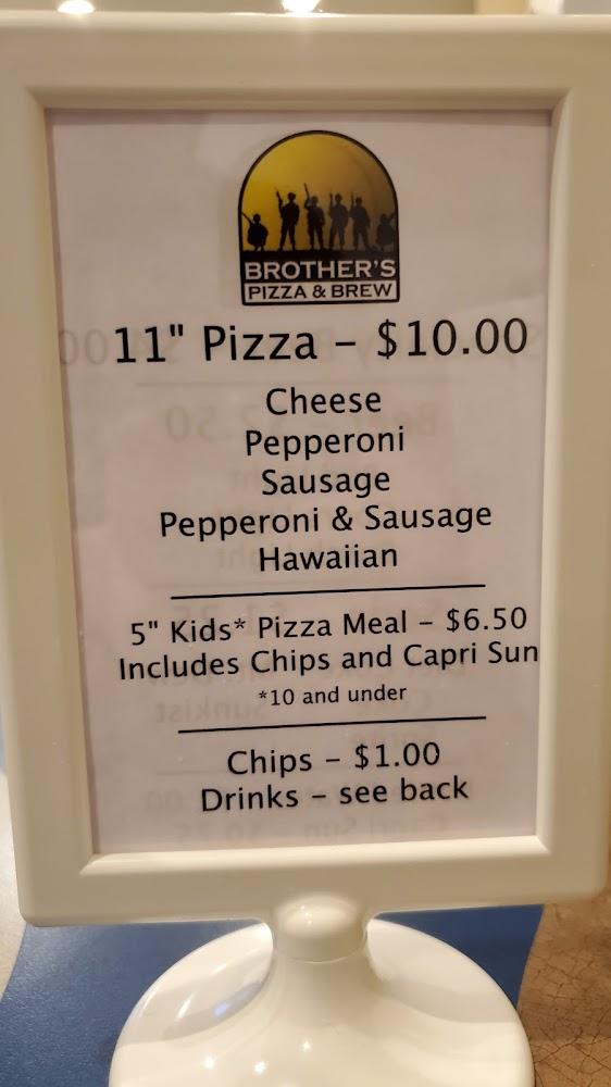 Brother's Pizza & Brew Canned Beer